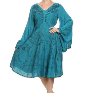 SAKKAS Abbygale Bohemian Chic Dress